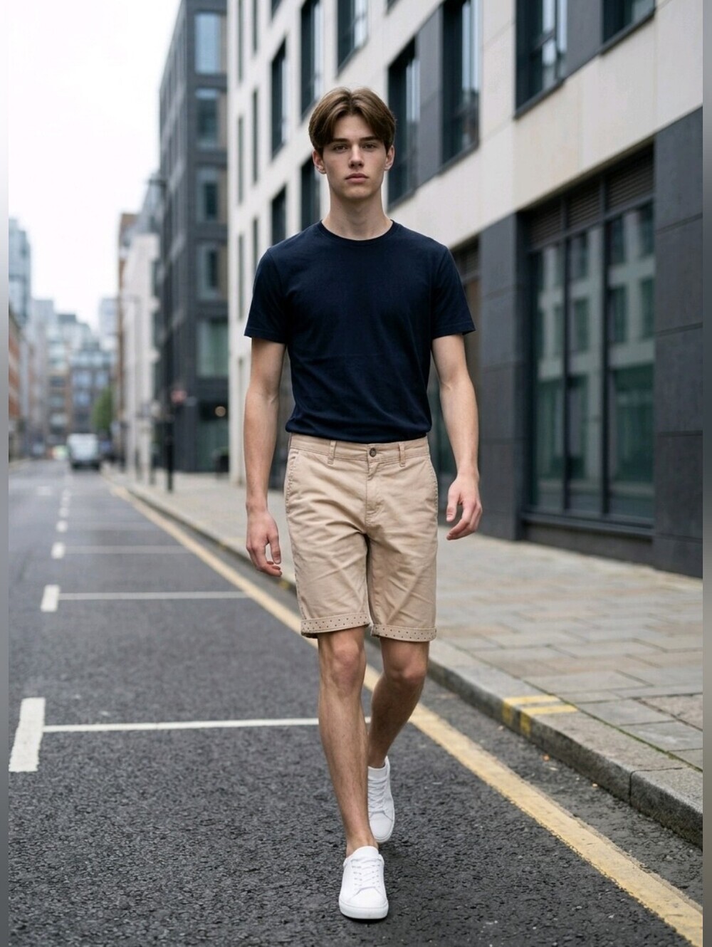NWOT LC WAIKIKI Boys (13-14) Tan Shorts
